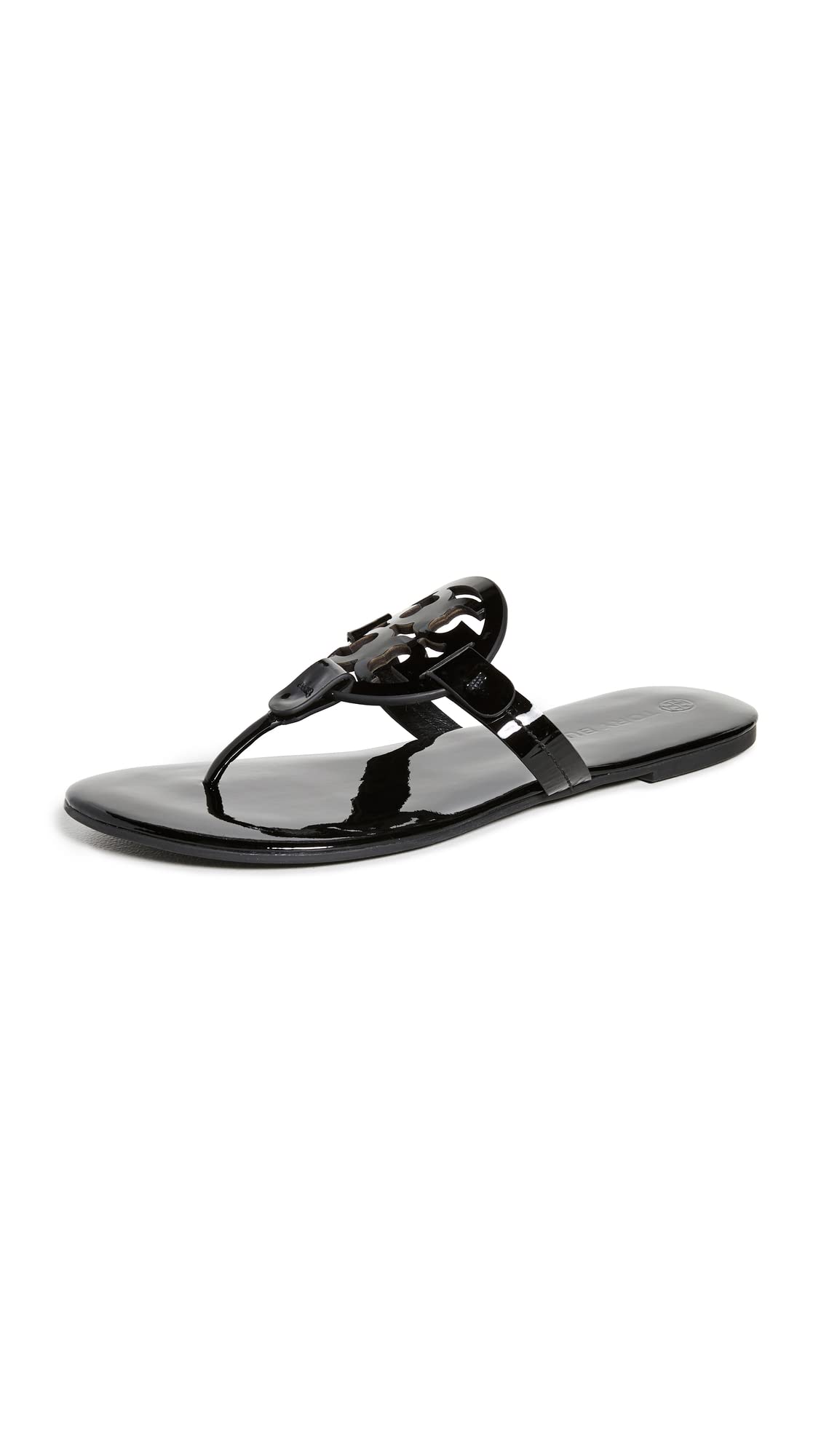 Tory Burch Women's Miller Soft Sandals - Comfortable Leather Flip Flops for Summer, Beach & Casual Wear