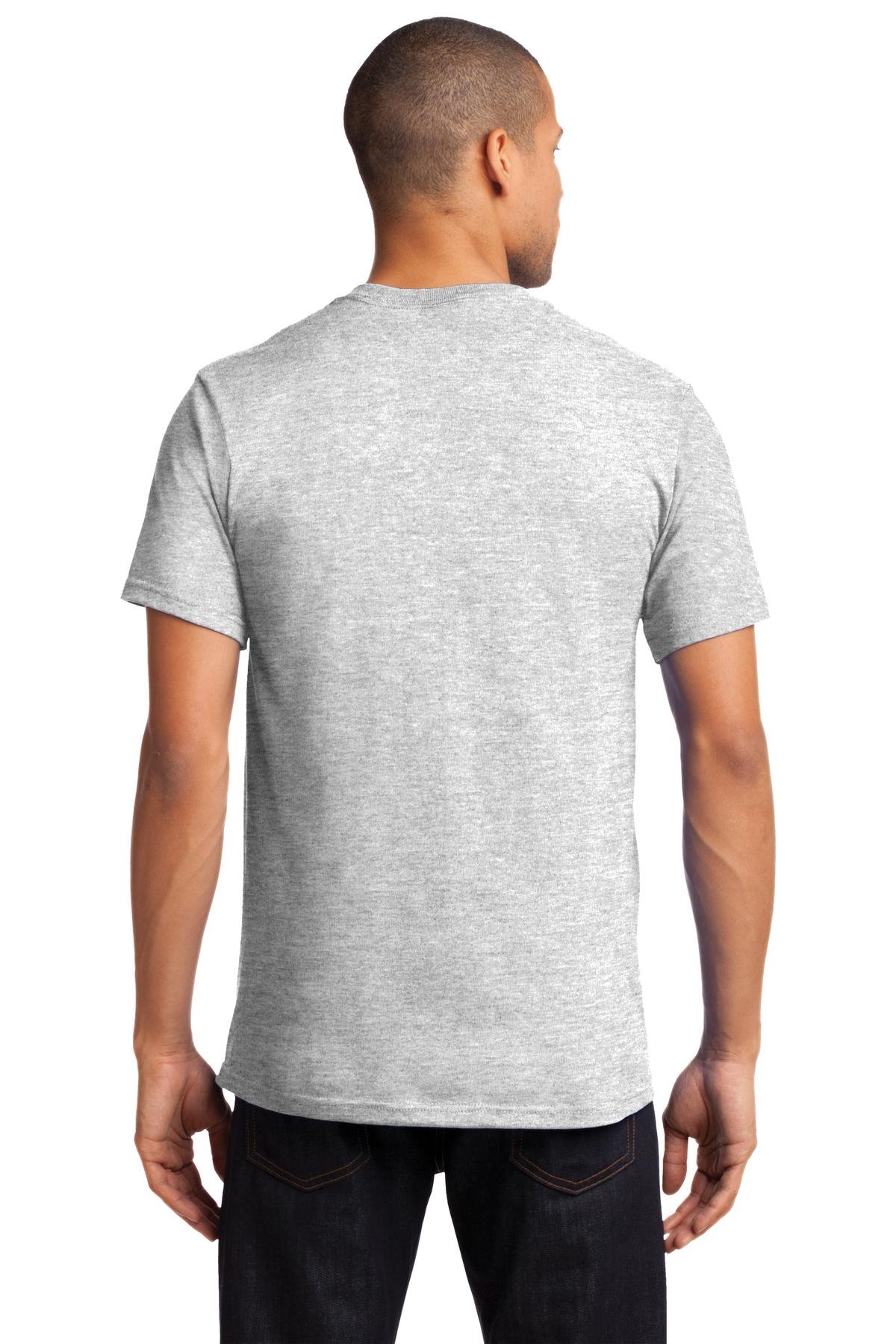 Port & Company Men's Essential Pocket T-Shirt - Ash, XXXX-Large Tall - Comfortable Work & Casual Wear for Everyday Use