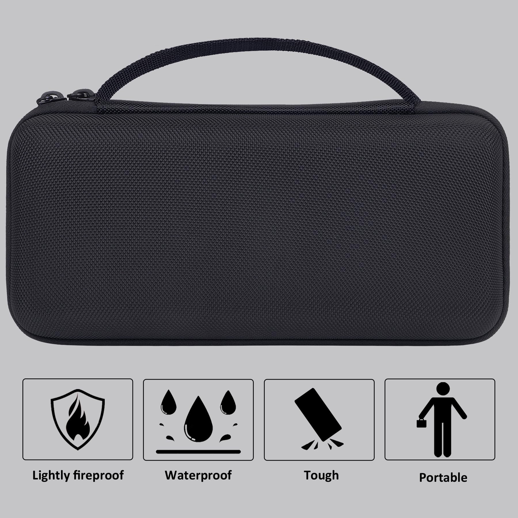 Soundcore Motion 300 Wireless Bluetooth Speaker Travel Case - Durable Hard Shell Protective Cover for Hi-Res Portable Speaker | Perfect for Outdoor Adventures, Travel & Home Use