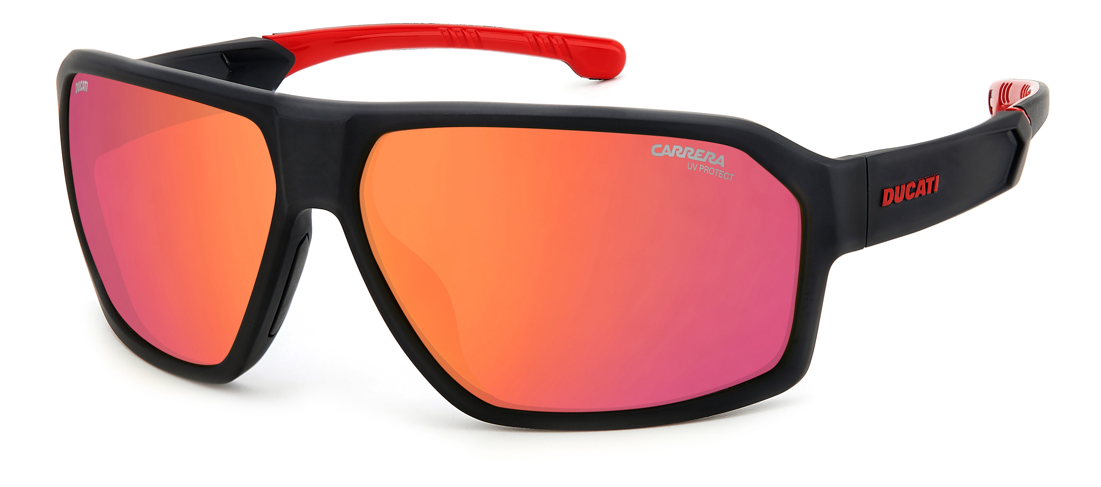 Ducati Carrera CARDUC 020/S Racing Sunglasses - Polarized Sports Shades for Motorcycle Riding, Cycling & Outdoor Adventures