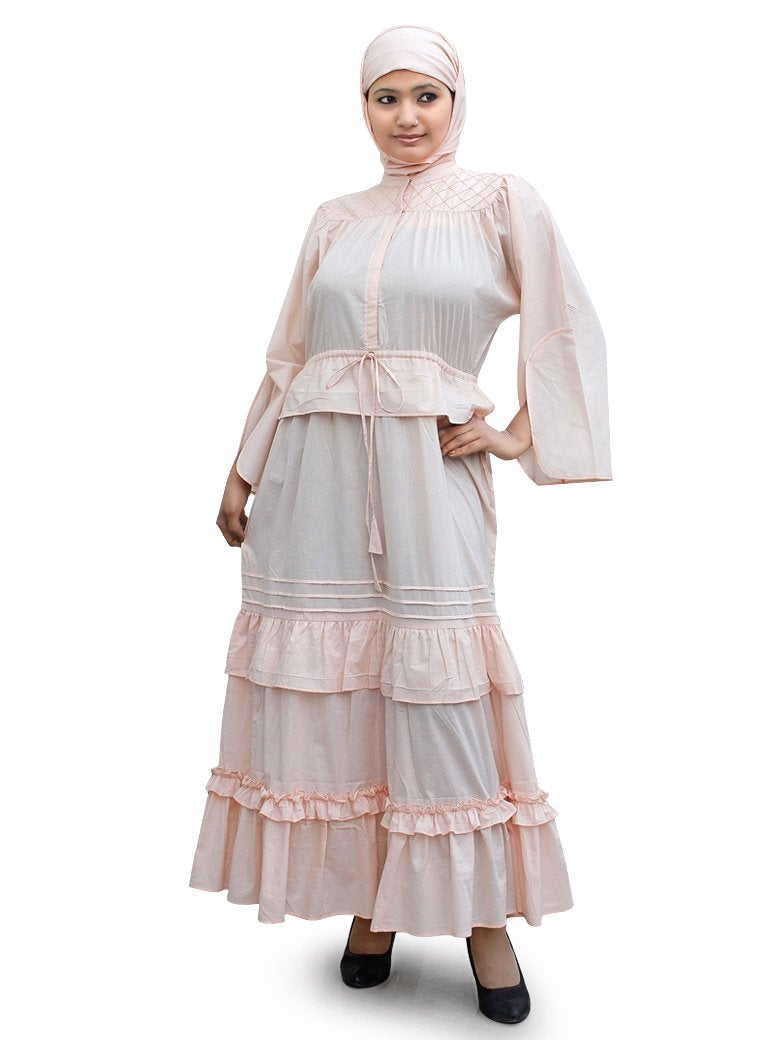 Elegant Abaya Dress for Women - Modest Islamic Clothing - Perfect for Prayer, Eid, and Special Occasions