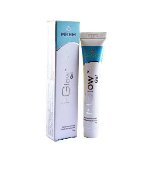 I Glow Gel - 20g Hydrating & Brightening Face Gel for Glowing Skin | Day & Night Moisturizer for All Skin Types