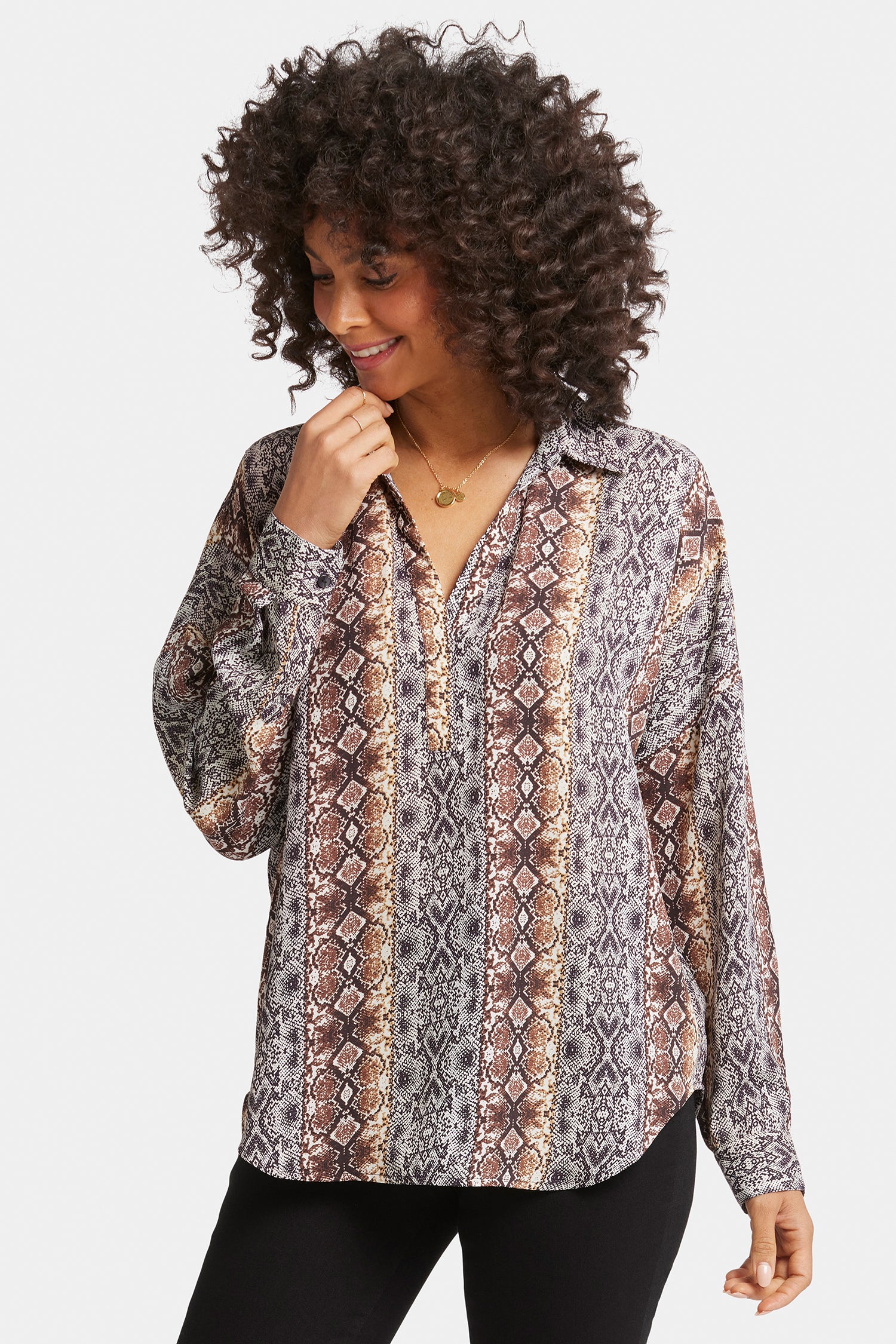 Becky Blouse In Petite & Ottavia Sizes - Women's Fashion Tops for Work & Casual Wear