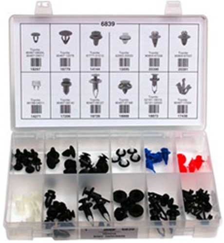Toyota Body Hardware Quik-Select Kit - Fastener & Clip Assortment for Auto Repair | Perfect for DIY Mechanics & Professional Body Shops