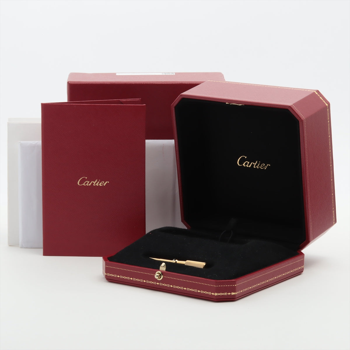 Cartier Love 4 Diamond 18K Yellow Gold Bracelet Size 17 - Luxury Jewelry Gift for Women, Anniversary & Special Occasions