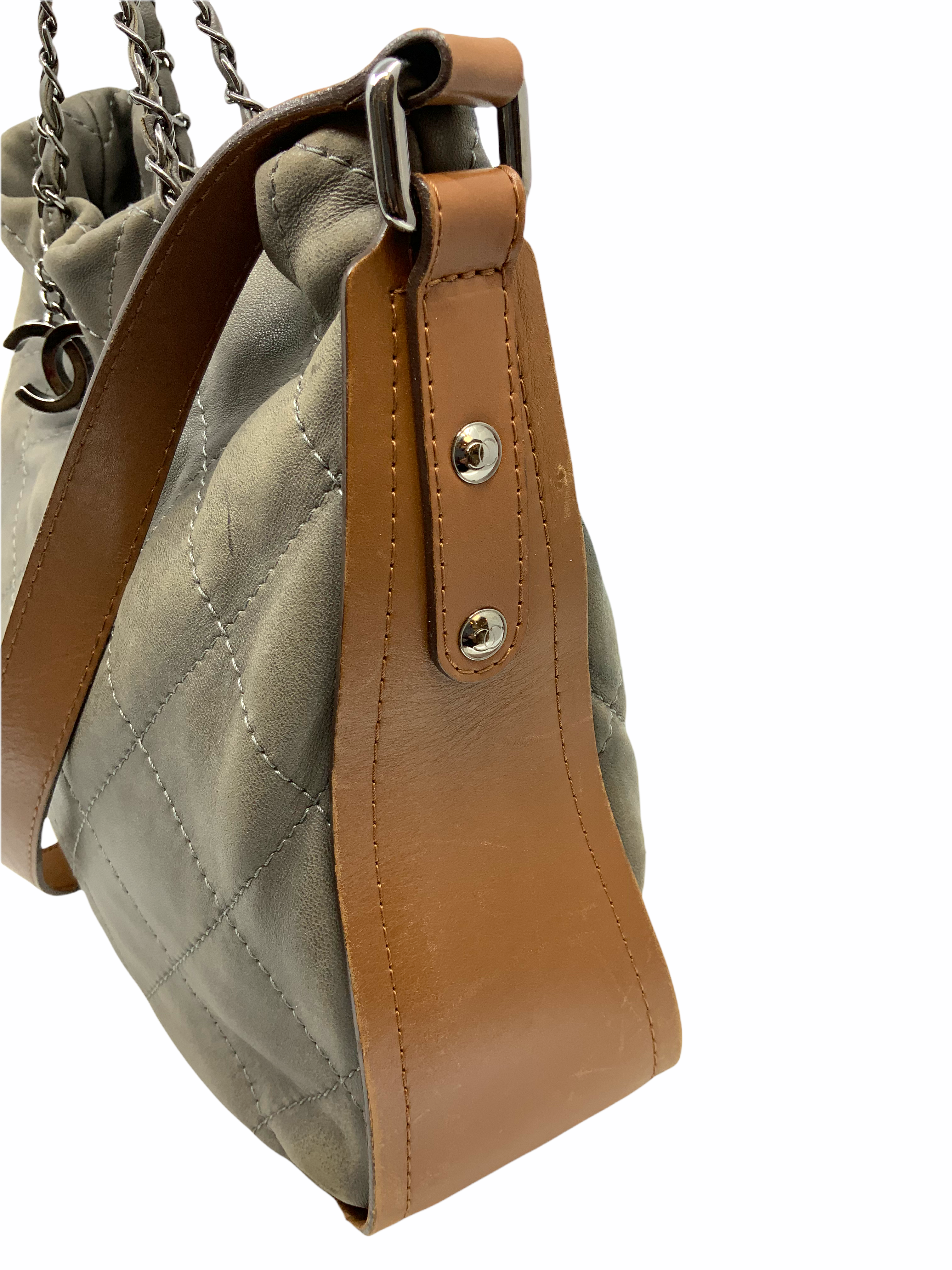 Chanel Quilted Leather Two-Way Tote Bag for Women - Luxury Designer Handbag for Work, Travel & Everyday Use