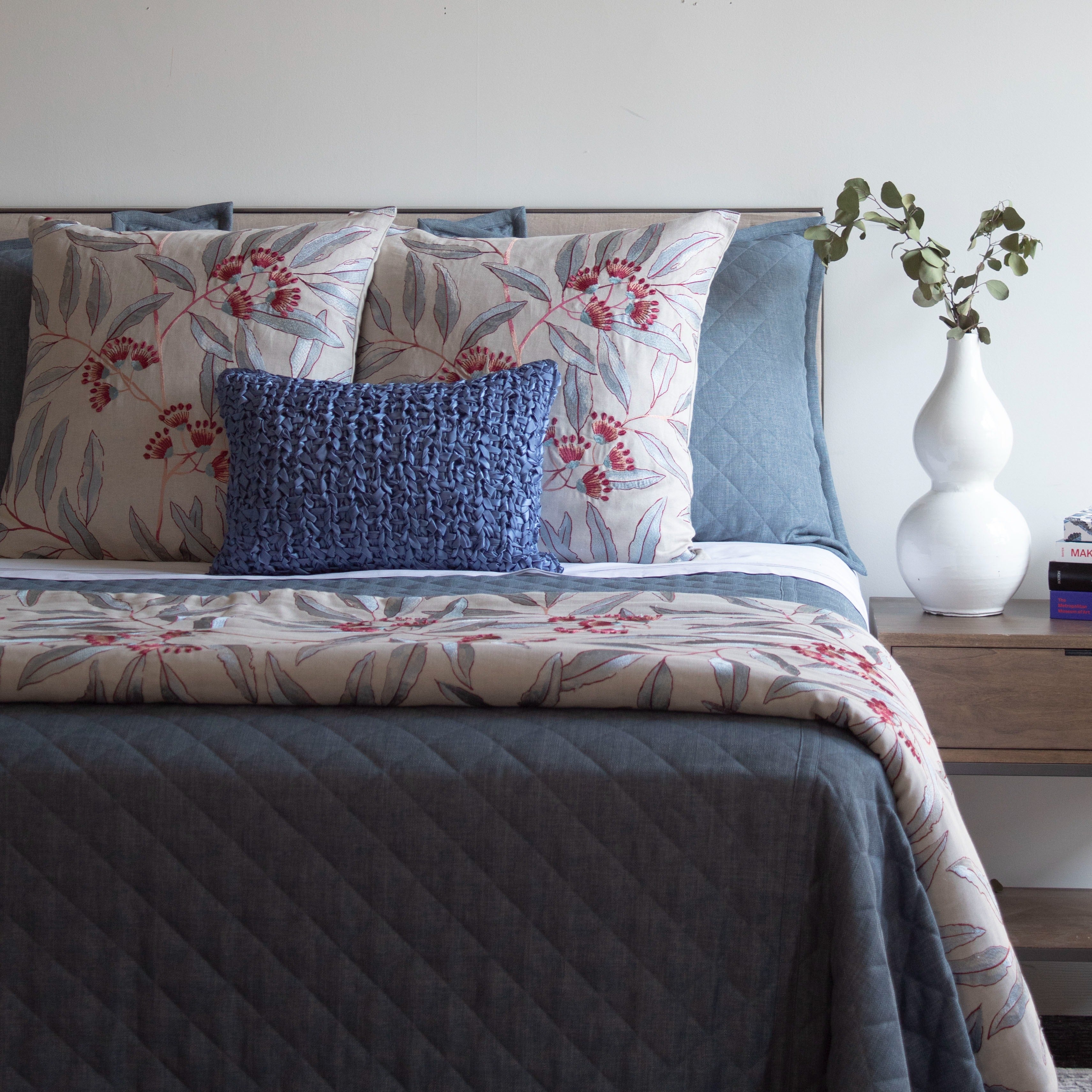 Linenberry Pillow - 100% Organic Cotton, Breathable & Hypoallergenic for Side Sleepers - Perfect for Bedroom, Sofa & Travel Use