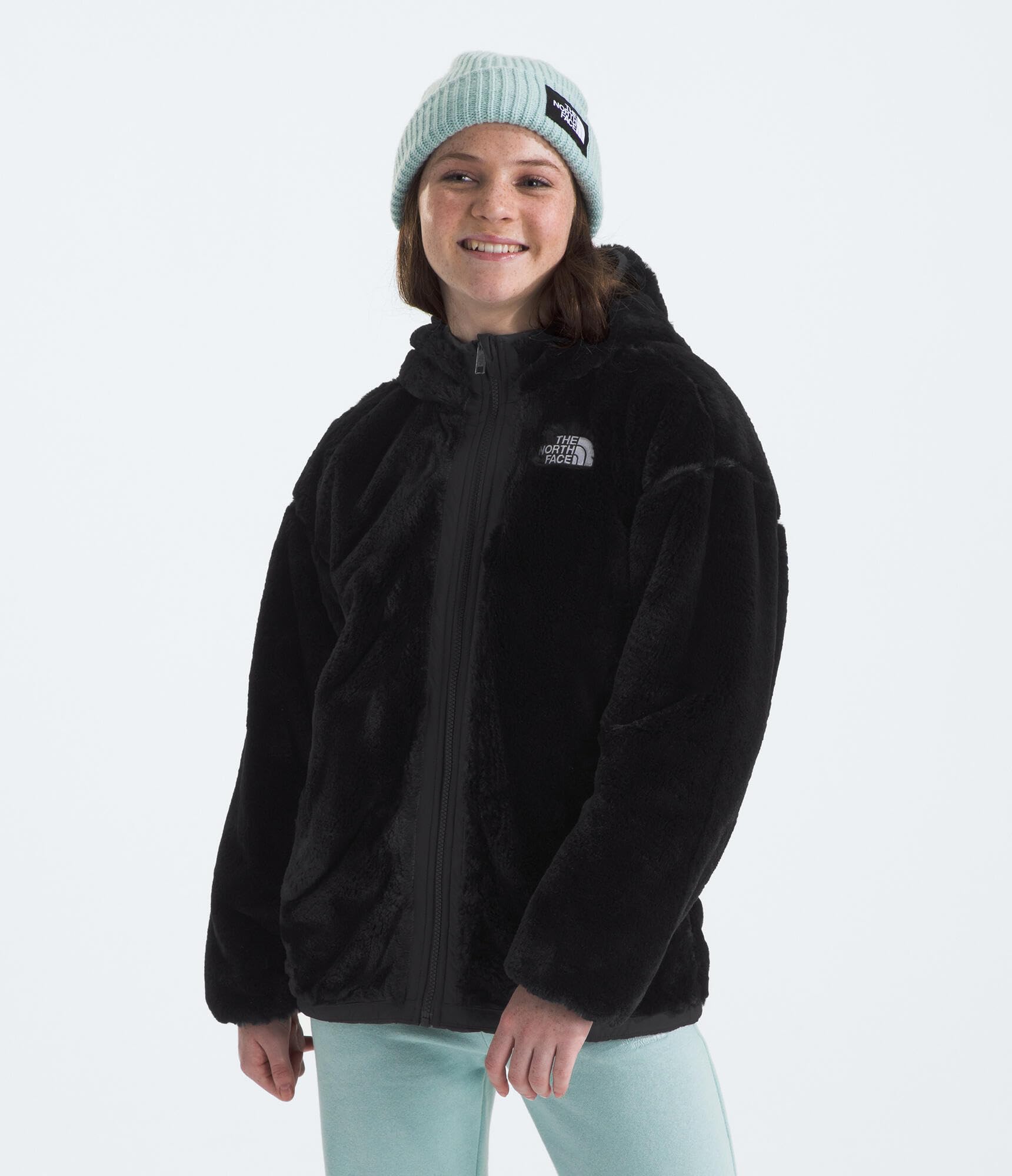 The North Face Girls' Reversible Shasta Short Parka Jacket - Waterproof Winter Coat for Kids Outdoor Activities & School