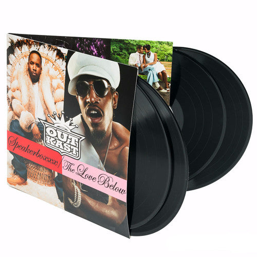 OutKast Speakerboxxx/The Love Below Vinyl 4xLP Record - Hip Hop & R&B Music Album for Home Listening & DJ Sets