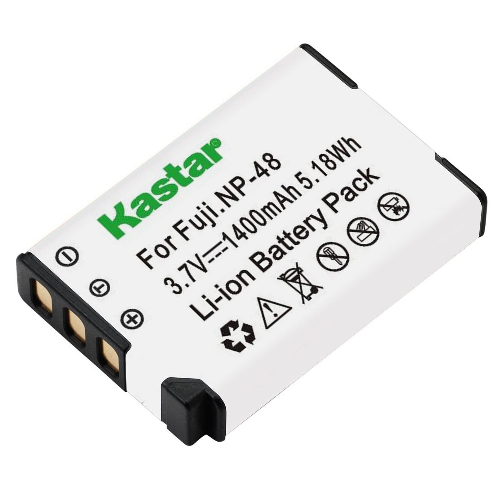 Kastar 2-Pack NP-48 Replacement Battery & LTD2 USB Charger for Fujifilm XQ1/XQ2 Digital Cameras | Compatible with Fujifilm NP-48 FNP-48 NP48 FNP48 | Perfect for Travel Photography & Vlogging