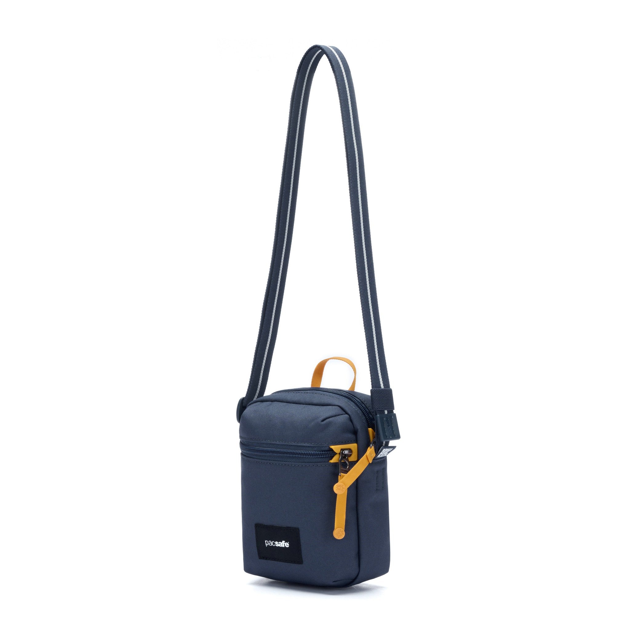Pacsafe GO Micro Crossbody Bag - Anti-Theft Travel Purse for Women & Men - Secure RFID Blocking, Slashproof Straps - Perfect for Commuting, Shopping & Sightseeing