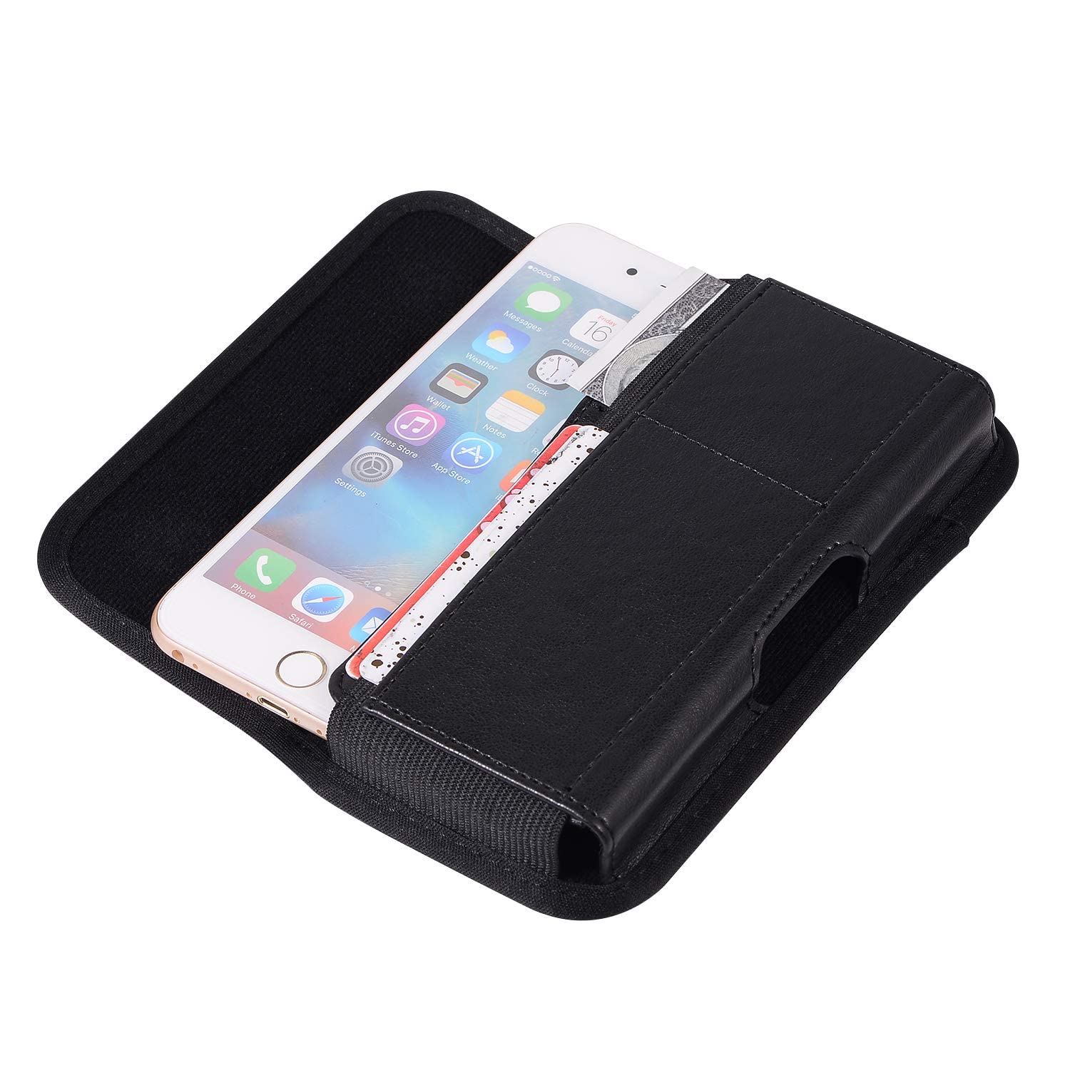 Heavy Duty Nylon Belt Clip Holster Case for Motorola & Samsung Phones - Compatible with ThinkPhone/Edge 50 Pro/Edge 40 Series/Edge 2022/Edge+ 2023/Moto G Stylus 5G 2024/Galaxy S24+ | Secure Carry for Work, Hiking & Outdoor Activities