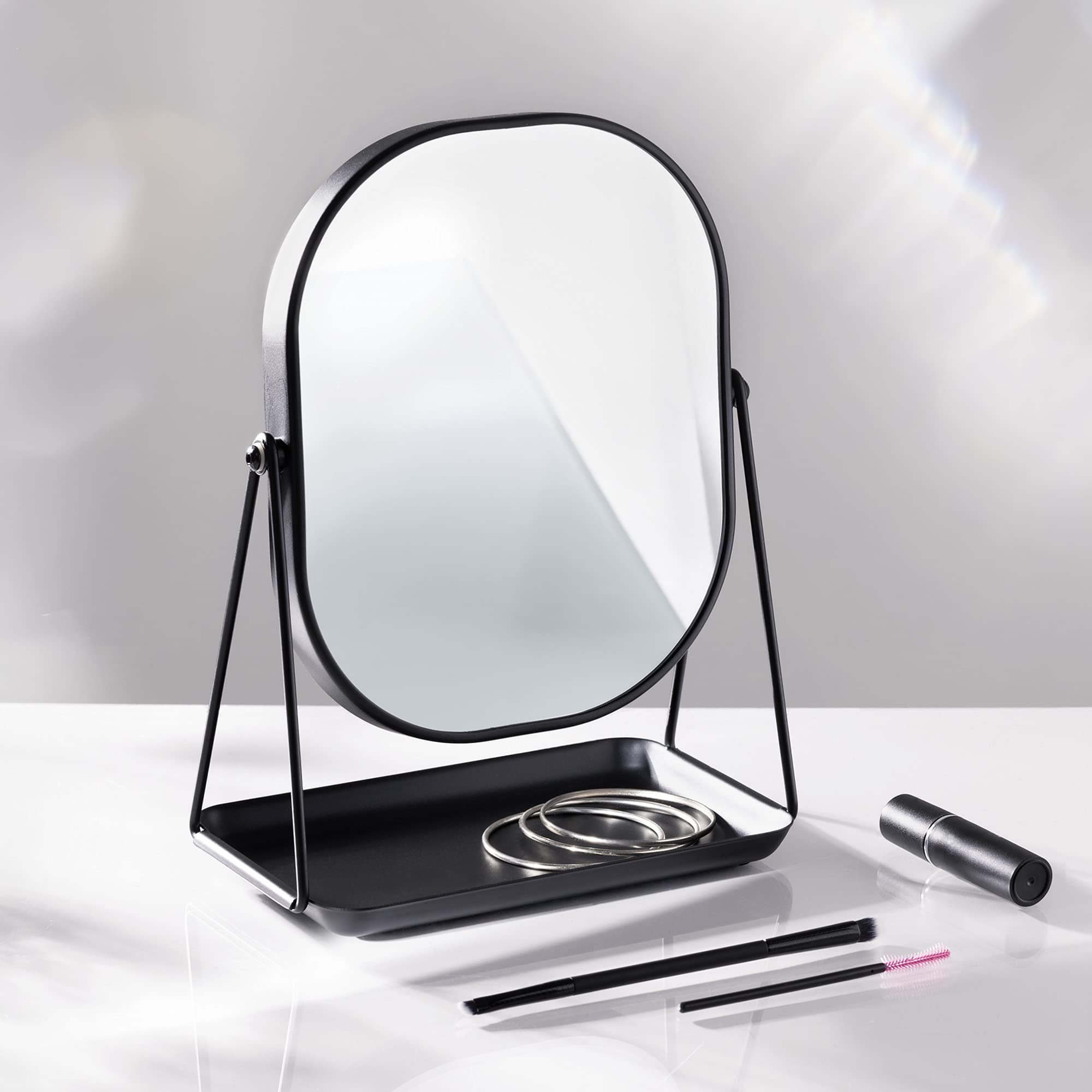 Navaris Vanity Mirror with Tray - 7
