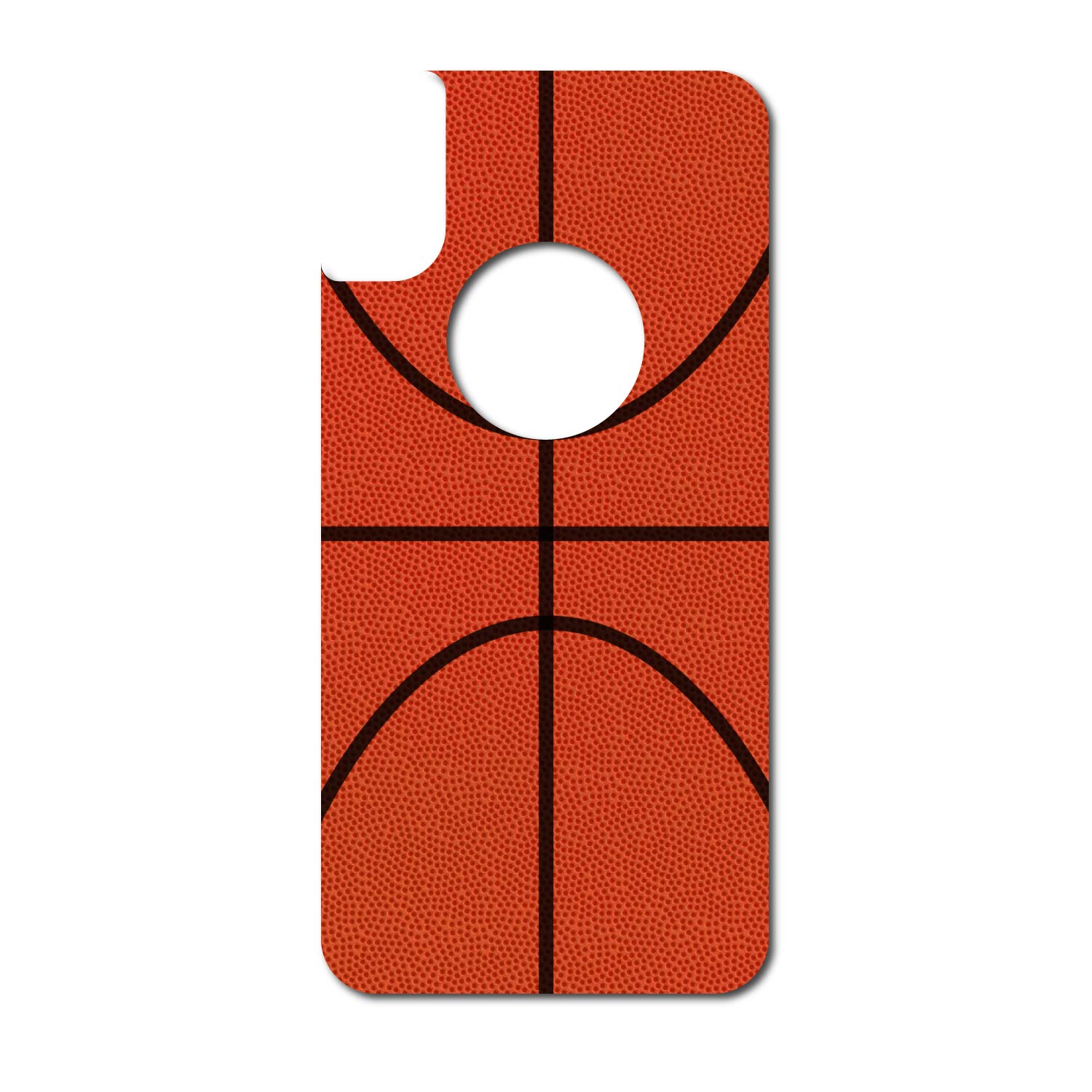 Custom iPhone Xs Max Skin for OtterBox Commuter - Basketball Design for Sports Fans