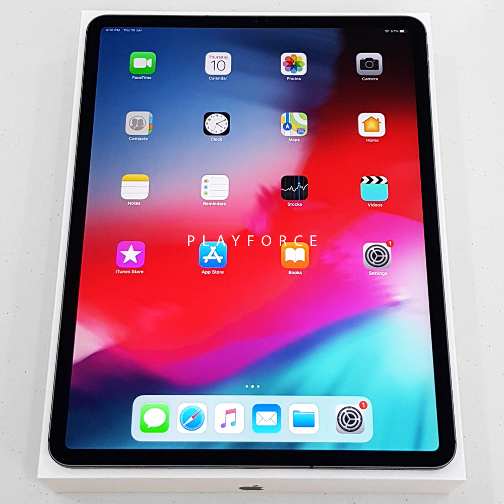 Apple iPad Pro 12.9-inch (3rd Generation) 64GB Wi-Fi Space Gray with AppleCare+ - Perfect for Graphic Design, Video Editing & Professional Work