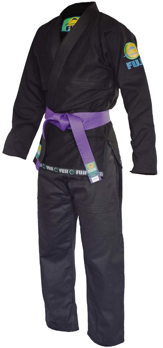 FUJI BJJ Gi - Brazilian Pride Edition with Free White Belt for Brazilian Jiu-Jitsu Training & Competition | Lightweight & Durable Martial Arts Uniform for Men & Women