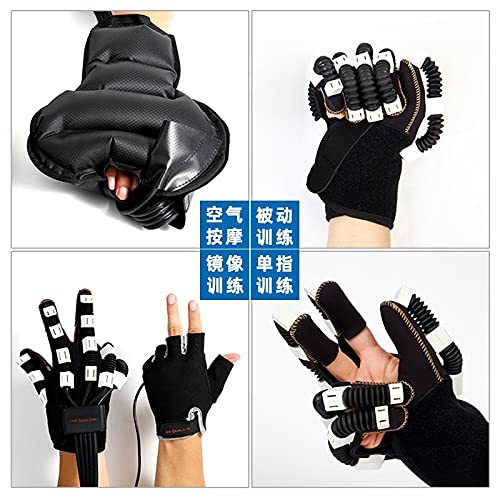 Exoskeleton Rehabilitation Gloves - Manual Training Robot for Finger Flexion & Extension Therapy - Ideal for Stroke Recovery & Physical Therapy Exercises