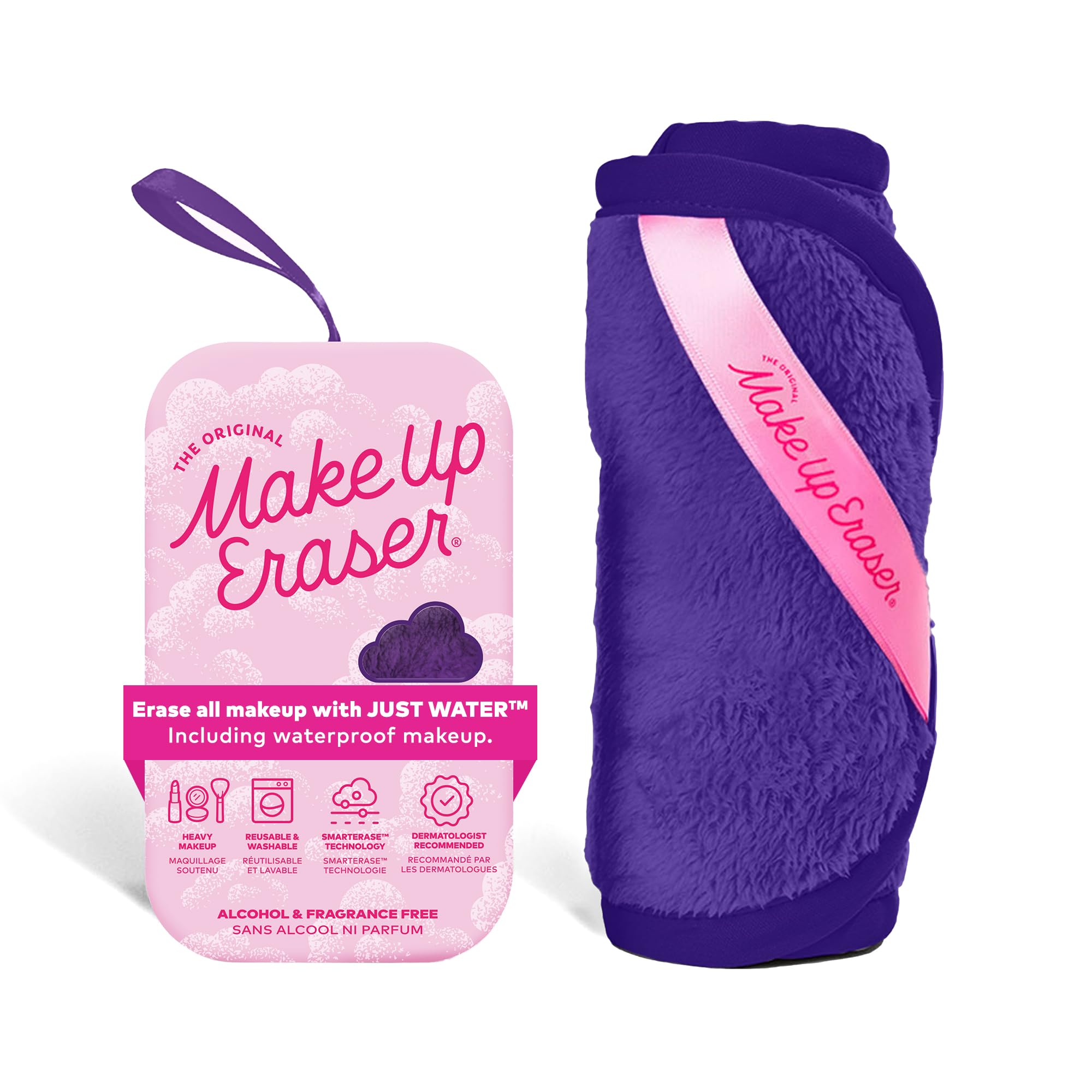 The Original MakeUp Eraser PRO - Water-Activated Reusable Makeup Remover Cloth for Waterproof Mascara, Eyeliner, Foundation & Lipstick | Gentle on Skin, Eco-Friendly Alternative to Makeup Wipes | Perfect for Travel, Gym & Daily Skincare Routine