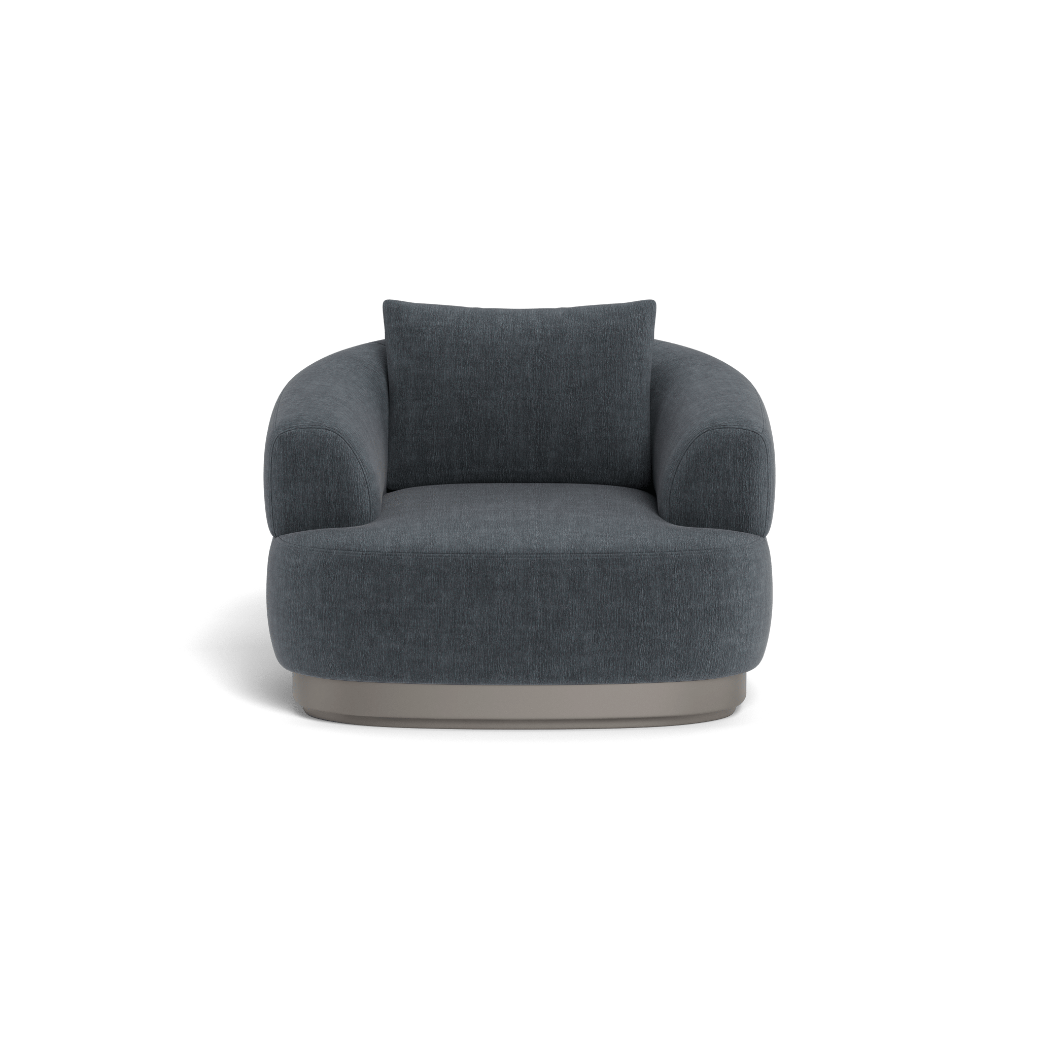 Amalfi Lounge Chair - Modern Comfortable Accent Chair for Living Room, Bedroom & Patio - Stylish Upholstered Armchair with Solid Wood Frame - Perfect for Relaxing, Reading & Lounging