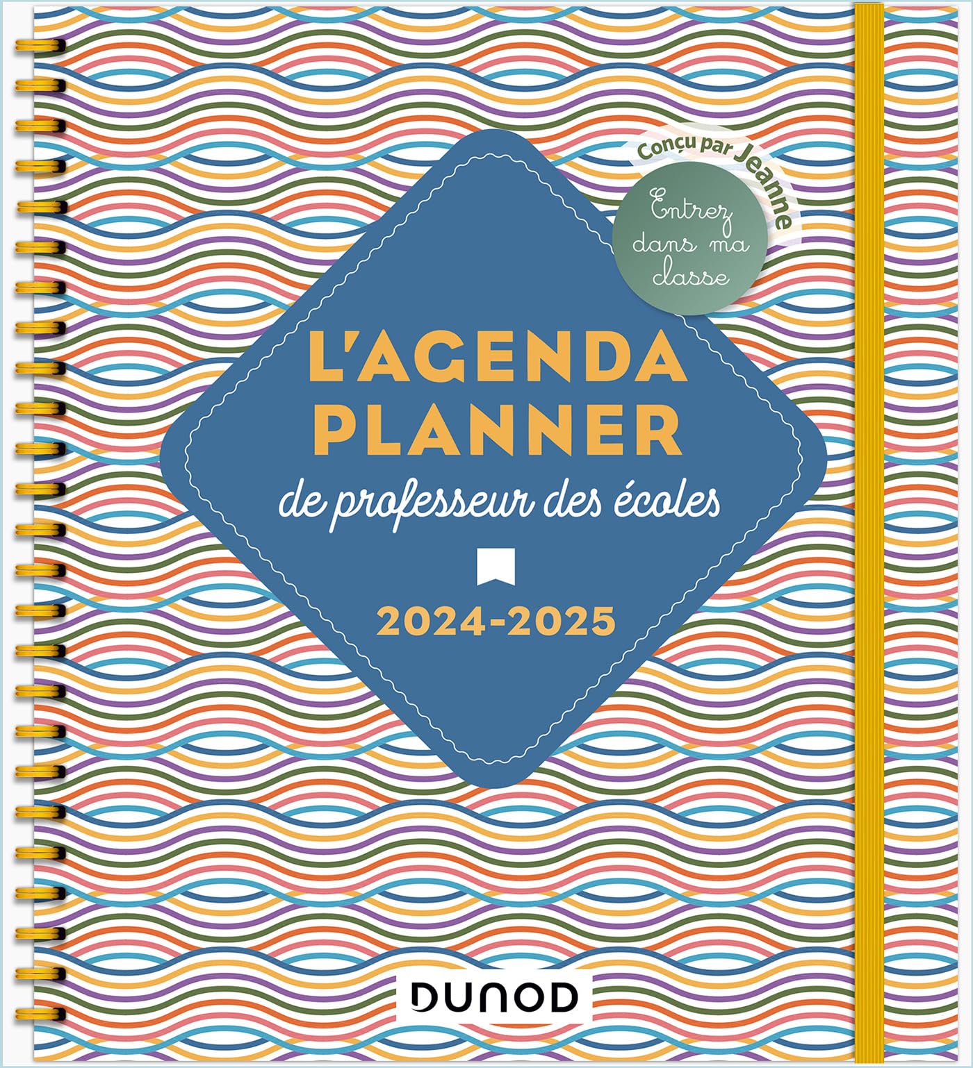 2024-2025 Teacher's School Planner - Weekly & Monthly Academic Lesson Plan Book for Elementary Educators - Perfect for Classroom Organization & Homeschool Planning