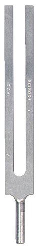 Premium 574097 Aluminum Tuning Forks Set of 4 - A440 Standard Pitch for Music Therapy, Sound Healing, Chakra Balancing & Meditation Accessories
