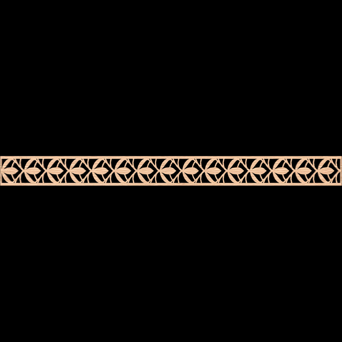 Salem Fretwork Moulding - Decorative Wood Trim for Home Interior & Furniture Design | Perfect for DIY Projects, Wall Accents, and Cabinet Embellishments