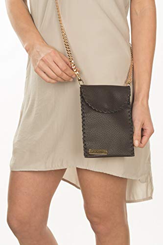 Vegan Leather Crossbody Purse for Women - Handmade Faux Leather Concert Bag - Stylish & Ethical Fashion Accessory - Perfect for Concerts, Travel & Everyday Use