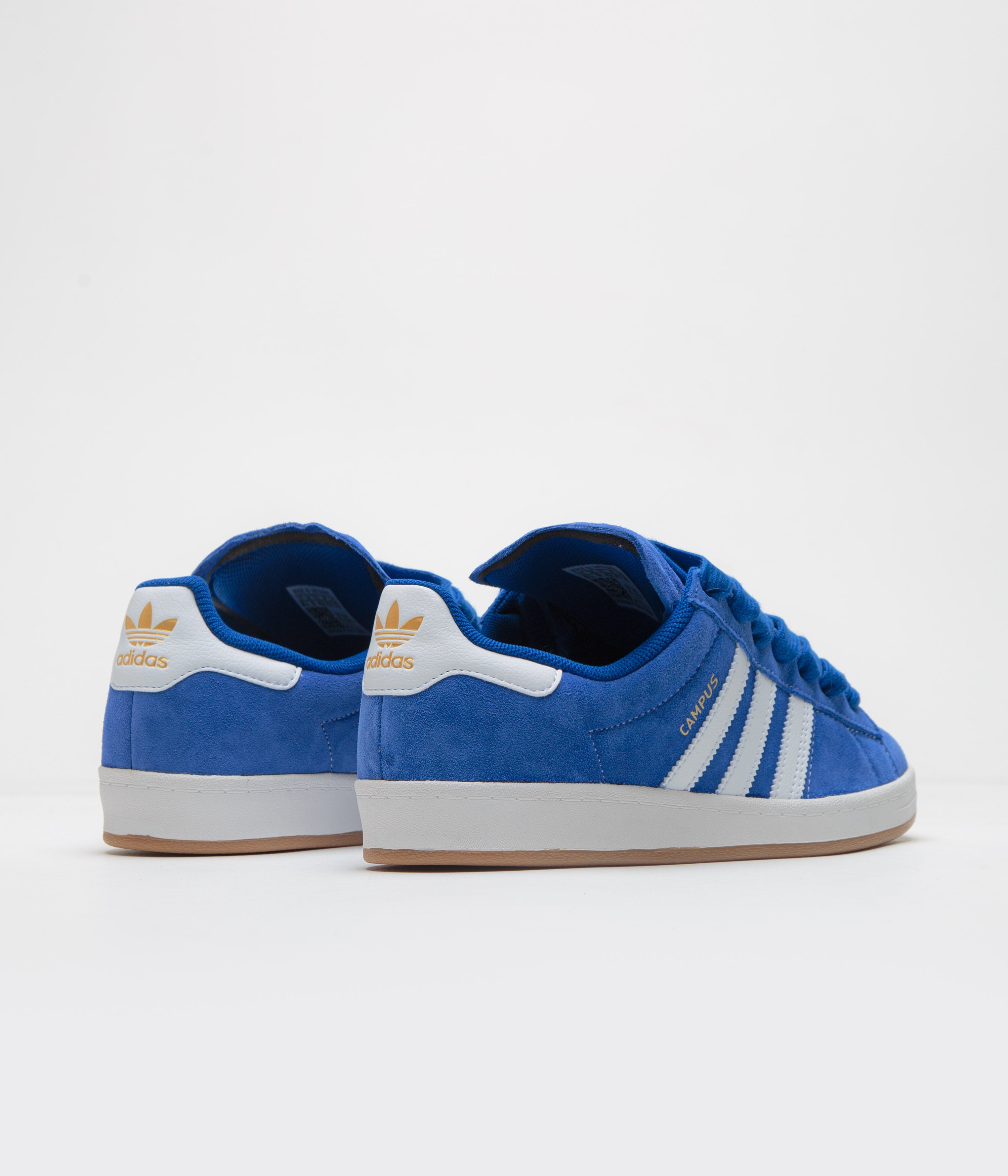 Adidas Campus ADV Sneakers for Men & Women - Team Royal Blue / FTWR White / Gold Metallic - Casual Streetwear Shoes for Everyday Wear & Urban Fashion