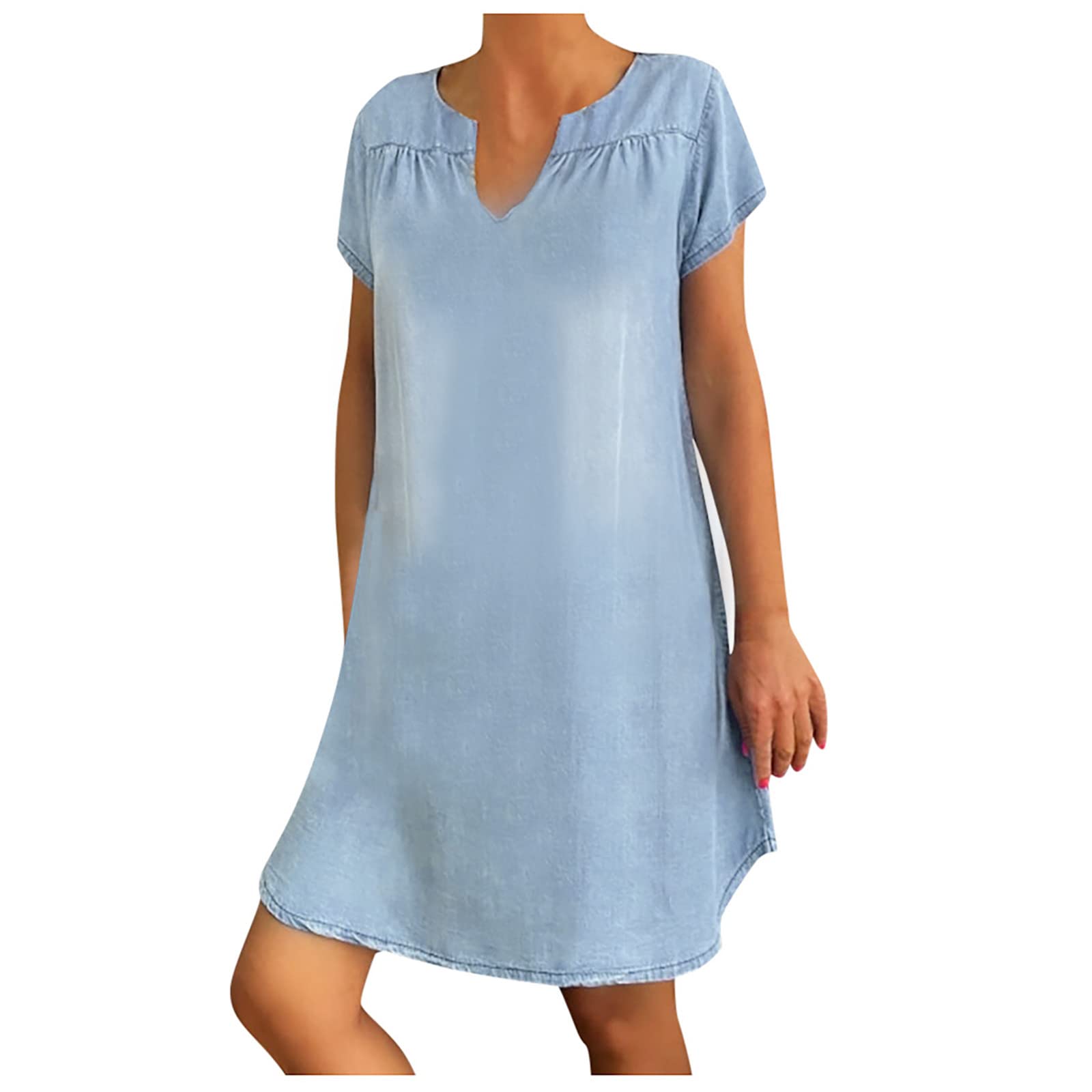 Stylish Women's Button Down Long Sleeve Shirt Dress - Loose Fitted Maxi Dress with Pockets | Casual Flowy Dress for Everyday Wear, Office, Date Night & Summer Outings