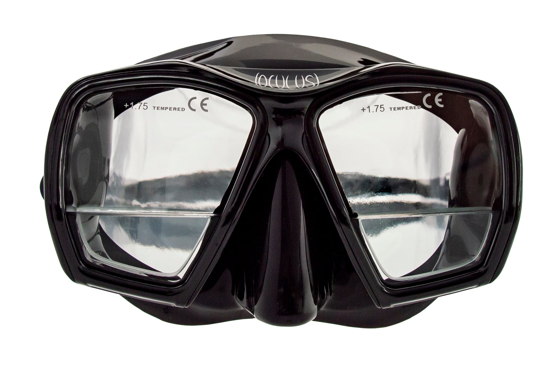 Genesis Oculus Mask - Prescription Scuba Diving Mask with +175 Reader Lenses for Underwater Vision Correction | Perfect for Snorkeling, Spearfishing & Swimming
