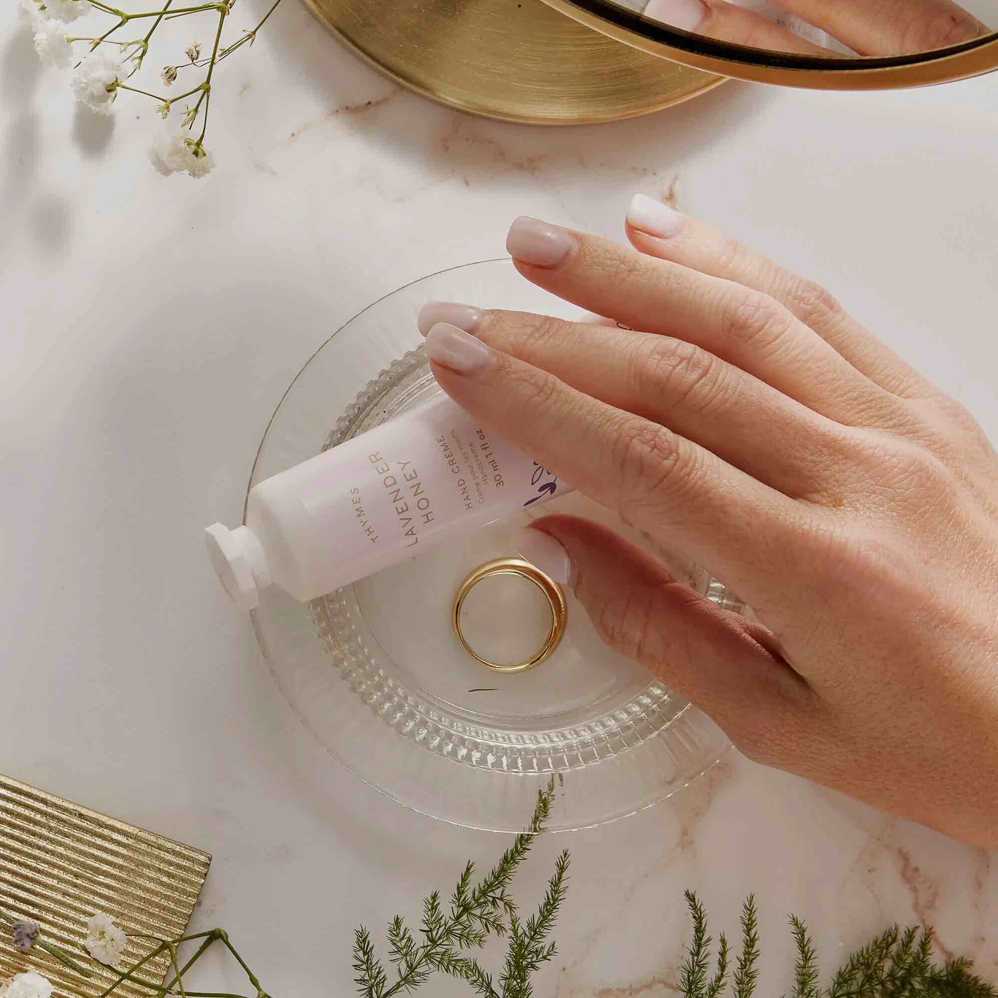 Lavender Honey Petite Hand Cream - Moisturizing & Nourishing for Dry Skin | Travel Size, Gift Idea for Women & Men | Perfect for Office, Gym & Daily Use