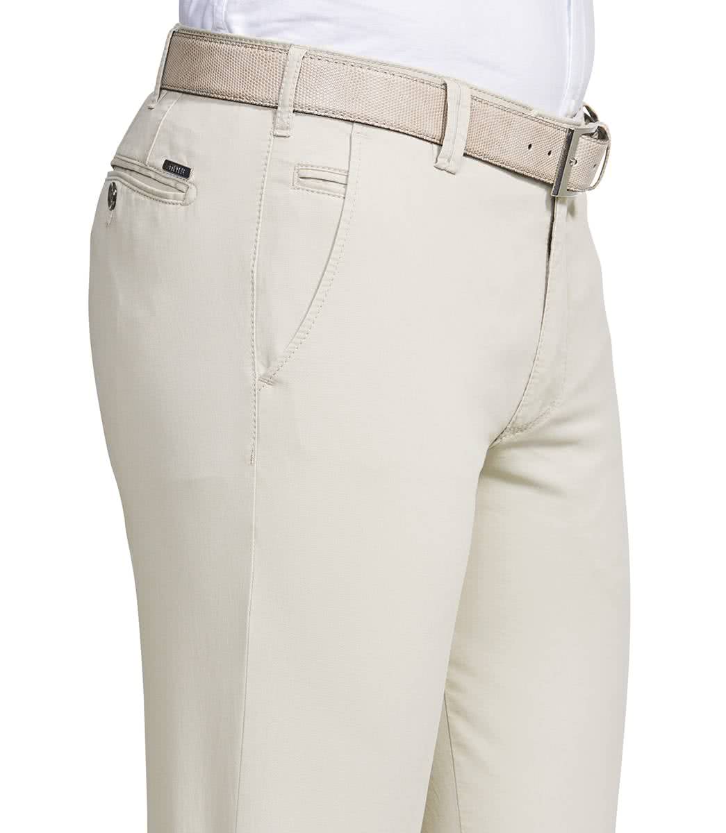 MEYER HOSEN Modern Chino Pants for Men - Comfortable Slim Fit Casual Trousers in Beige | Perfect for Office, Business Casual & Everyday Wear