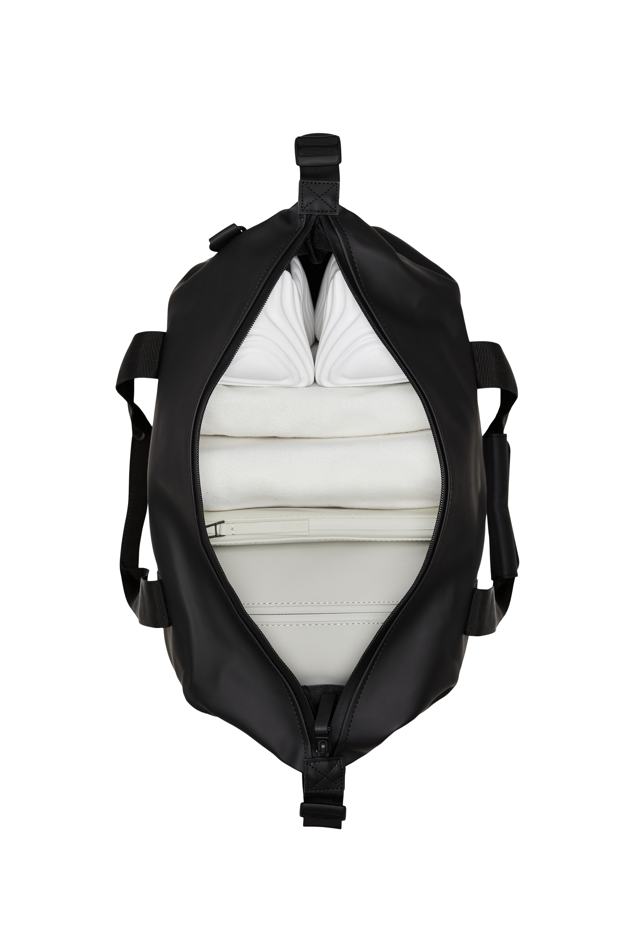 Rains Hilo Small Weekend Bag - Lightweight Waterproof Travel Duffel for Gym, Work & Weekend Getaways