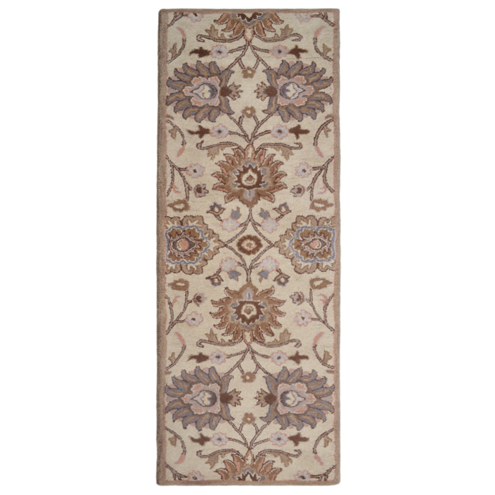 Premium Hand Tufted Rhododendron Floral Area Rug - Soft Non-Slip Living Room Bedroom Decor - Perfect for Boho Home, Nursery & Office Spaces