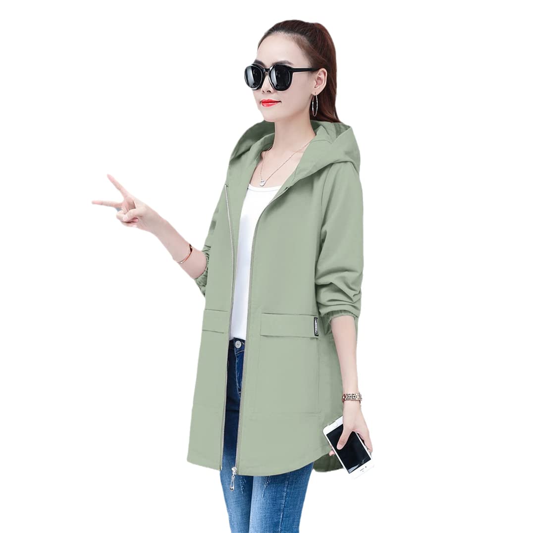 Korean Style Autumn Windbreaker - Loose Fit Hooded Coat for Women | Casual Baseball Jacket | Large Size Outerwear for Fall | Perfect for Daily Wear, Outdoor Activities & Street Fashion