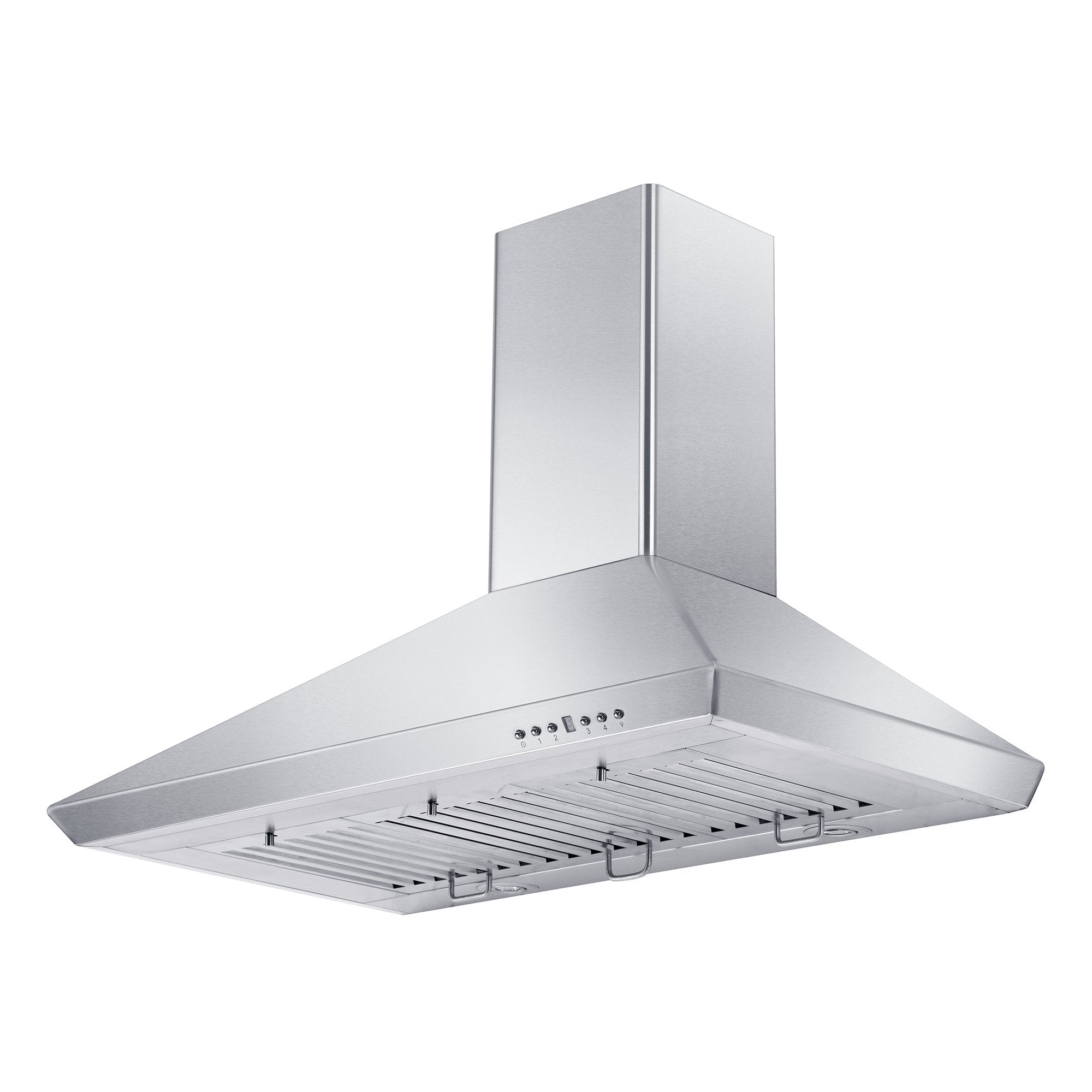 ZLINE 36 Inch Stainless Steel Convertible Wall Mount Range Hood - Professional Kitchen Ventilation for Gas & Electric Stoves, KF36 Model (Ideal for Home Chefs & Open Kitchen Designs)