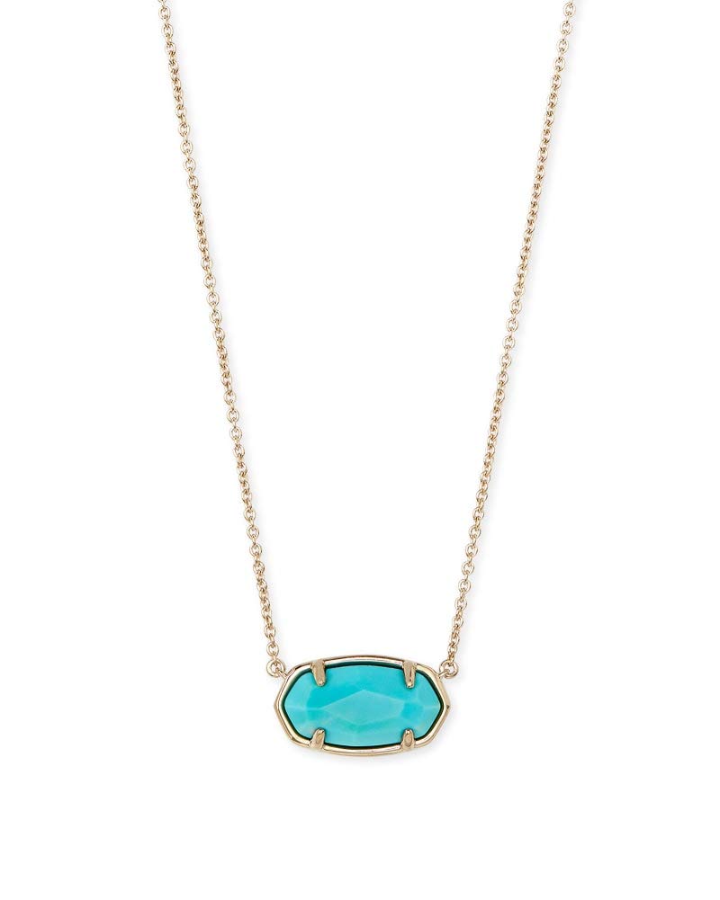 Kendra Scott Elisa Pendant Necklace - 18K Gold Vermeil Women's Fine Jewelry for Everyday Wear & Special Occasions