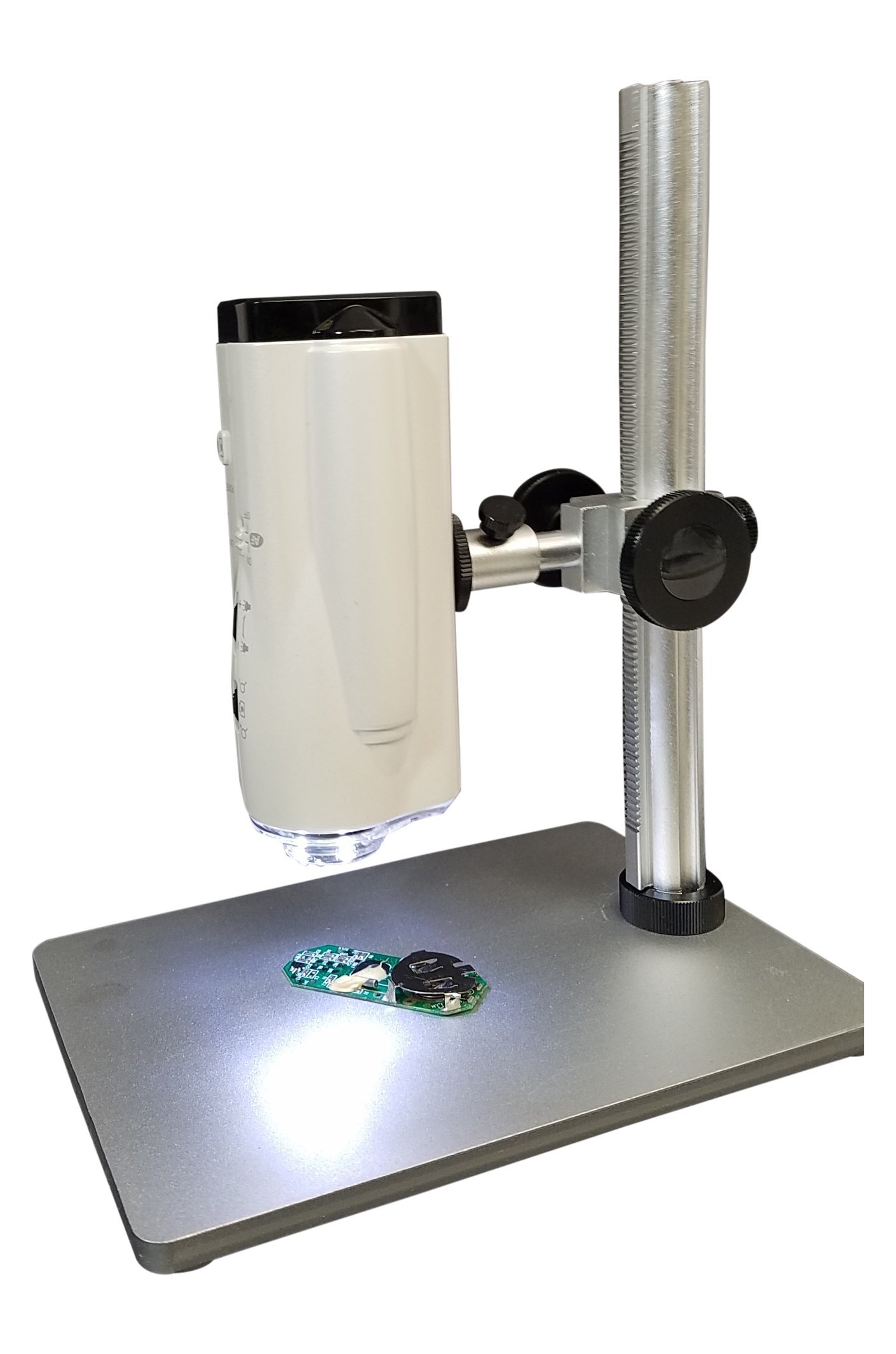 UM05 Handheld USB Digital Autofocus Microscope with Steel Stand - 320x Magnification for 22
