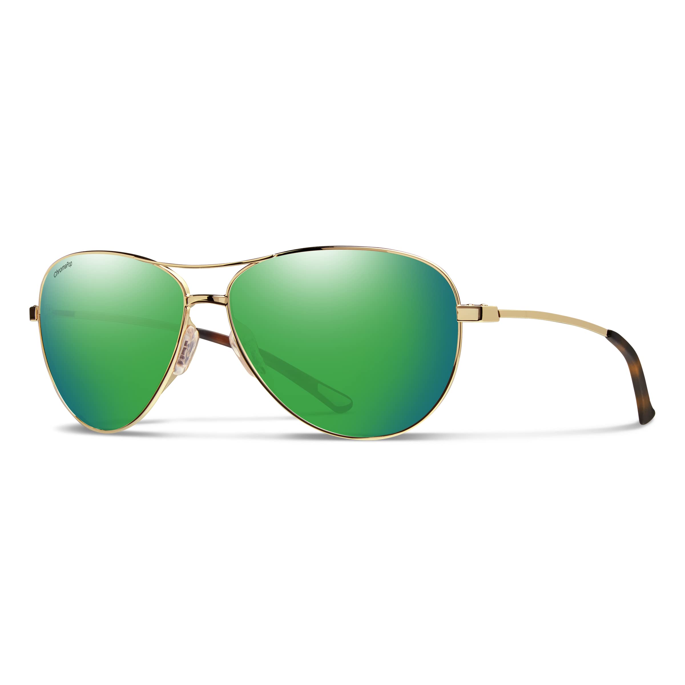 SMITH Langley Aviator Sunglasses for Men & Women - Polarized UV Protection Pilot Shades - Perfect for Driving, Travel & Outdoor Adventures