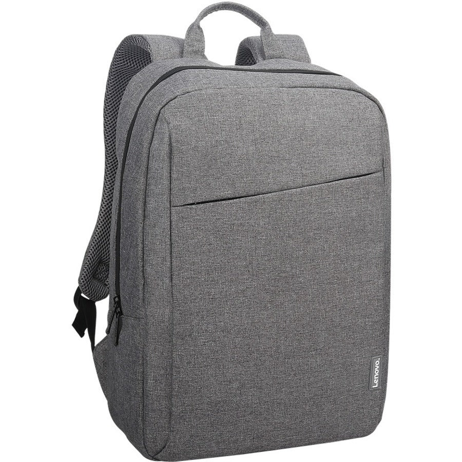 15.6 Inch Laptop Backpack B210 - Grey Row - Durable Water-Resistant Computer Bag for Work, School & Travel