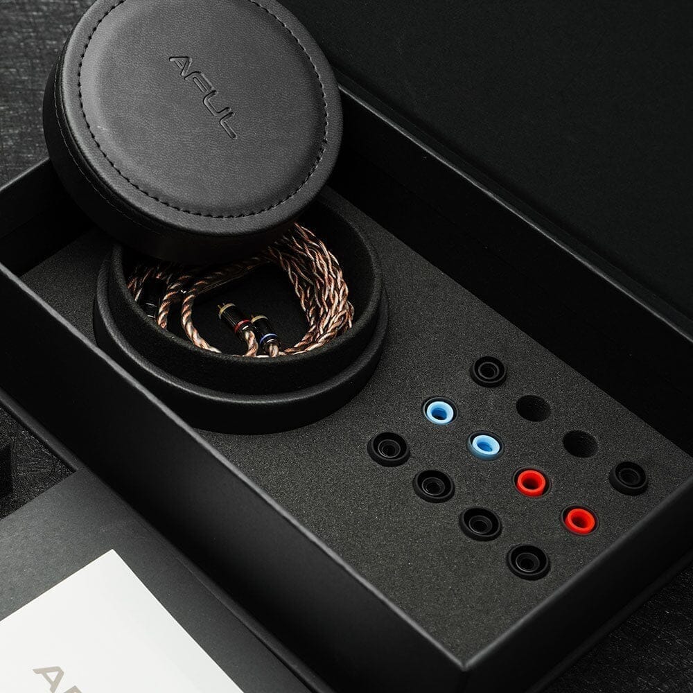 AFUL Performer8 Hybrid IEMs - 1 Dynamic Driver + 7 Balanced Armature Earphones for Audiophiles | Perfect for Music Lovers, Studio Monitoring & Gaming