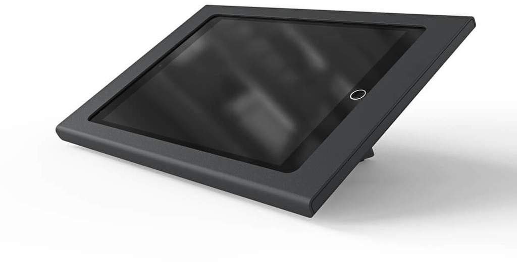 Heckler AV H601-BG Lockable Steel Tablet Enclosure for Apple iPad 10.2-inch (7th Gen) - Black Gray - Secure Mounting Solution for Retail, Hospitality & Public Displays