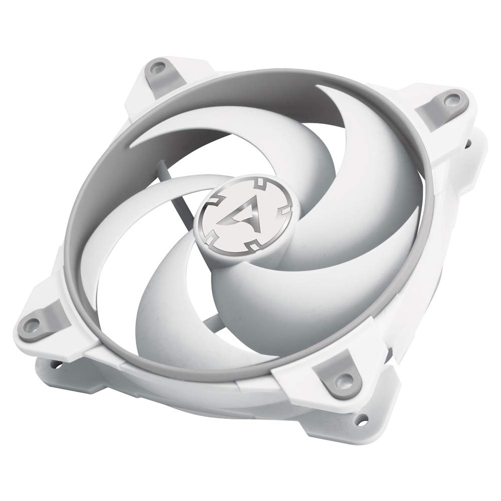 ARCTIC BioniX P120 - 120mm PWM PC Case Fan with PST (PWM Sharing Technology) - High Air Pressure, Ultra Quiet Motor (200-2100 RPM) - Grey/White - Perfect for Gaming PCs, Workstations & PC Cooling Systems