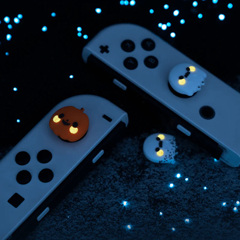 Halloween Thumb Grips for Controllers - Non-Slip Gaming Accessories for PS5, Xbox, Switch - Perfect for Cosplay, Halloween Parties & Gaming Events