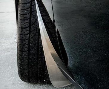 American Car Craft Splash Guards for Dodge Challenger 2015-2023 (Non-Widebody) - Durable Mud Flaps for All-Weather Protection & Road Debris Prevention