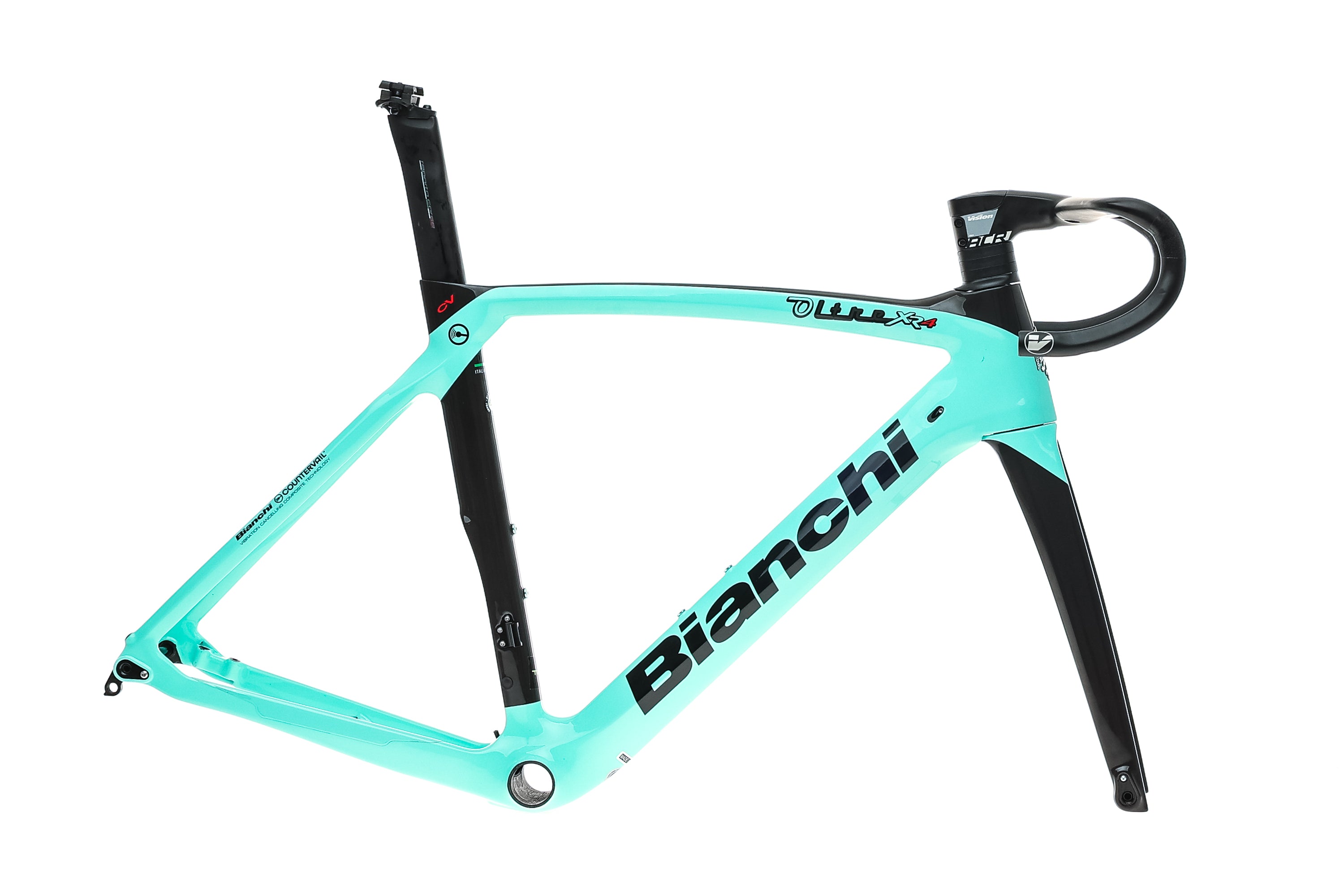 Bianchi Oltre XR4 Disc 55cm Road Bike Frameset 2021 - Lightweight Carbon Frame for Competitive Road Racing & Endurance Cycling