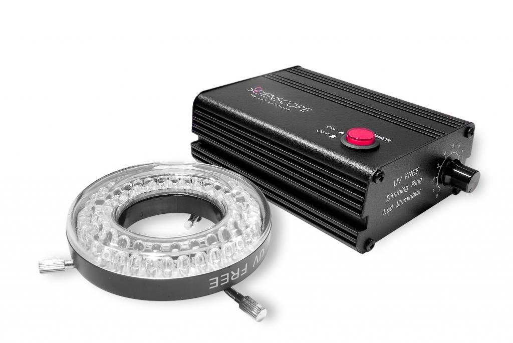 Professional IL-LED-R2 Adjustable LED Ring Light with Power Supply - 2.3