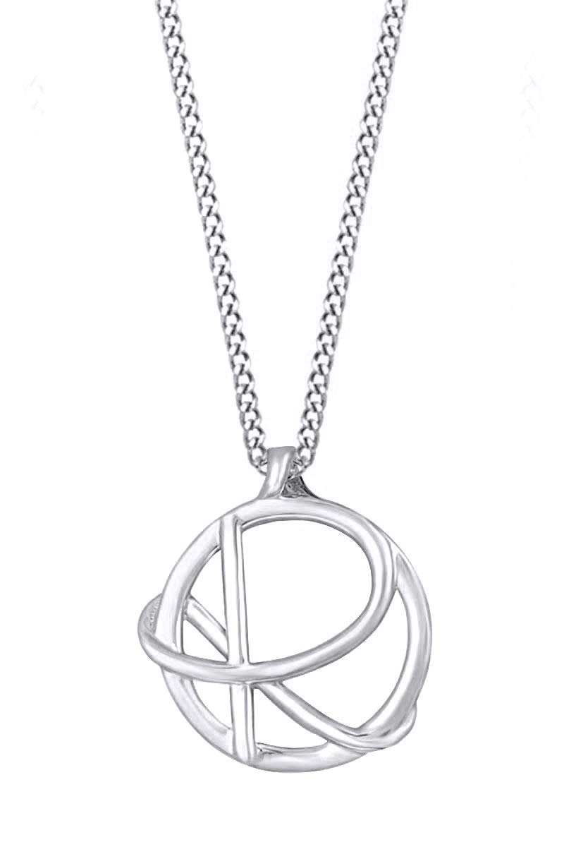 AFFY Initial Letter Pendant Necklace - 14k Gold Plated Sterling Silver Personalized Jewelry for Women, Gift for Her, Birthday, Anniversary, Valentine's Day