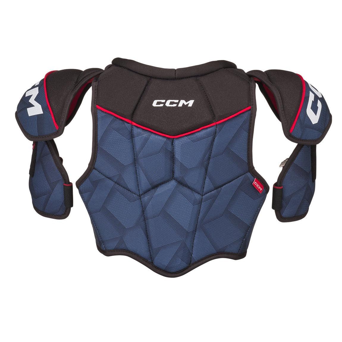 CCM Next Junior Hockey Shoulder Pads - Lightweight Protective Gear for Youth Ice Hockey Players - Perfect for Games, Practices & Training Sessions