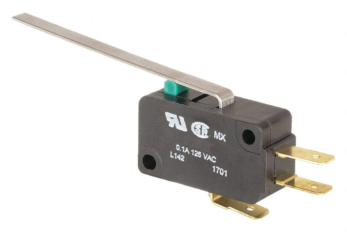 Mini Basic Snap Action Switch Straight Lever SPDT 0.01A 125VA - Perfect for Appliances, Electronics & Industrial Equipment
